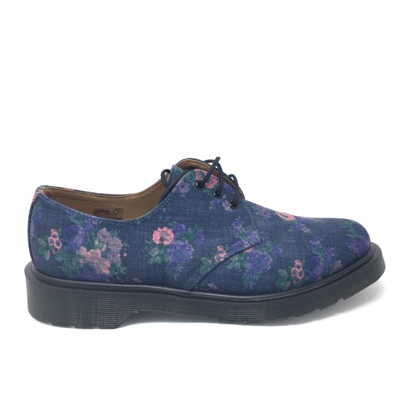 DR MARTENS Floral 3 Eye Oxford Vintage Bouquet - Picture 3 of 6